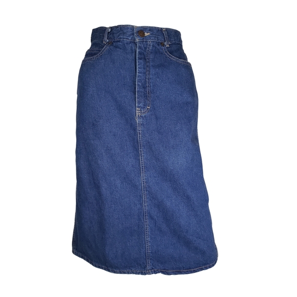 Calvin Klein Dresses & Skirts - Vintage Calvin Klein Denim Skirt